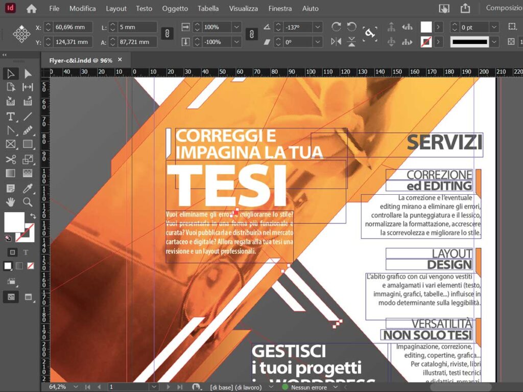 InDesign layout